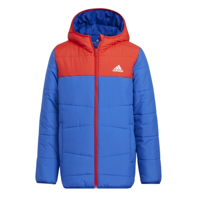 adidas Winter Insulation Jacket Padded Royal Blue Kids